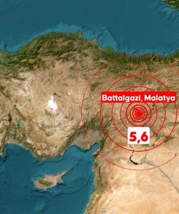 Malatya’da 5,6 büyüklüğünde deprem