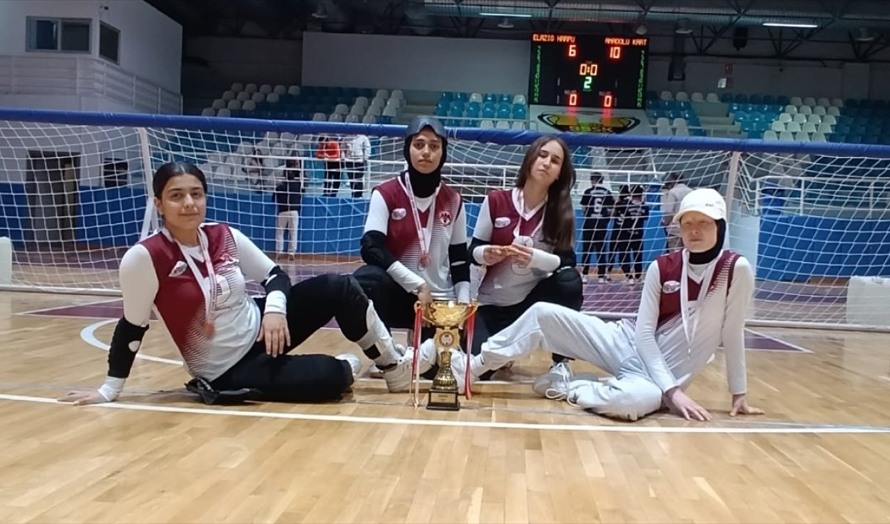 Konya’da düzenlenen Yeşilay Gençler Türkiye Golbol Şampiyonası sona erdi