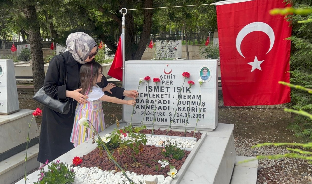 Konya’da şehitlik ve mezarlıklar ziyaret edildi