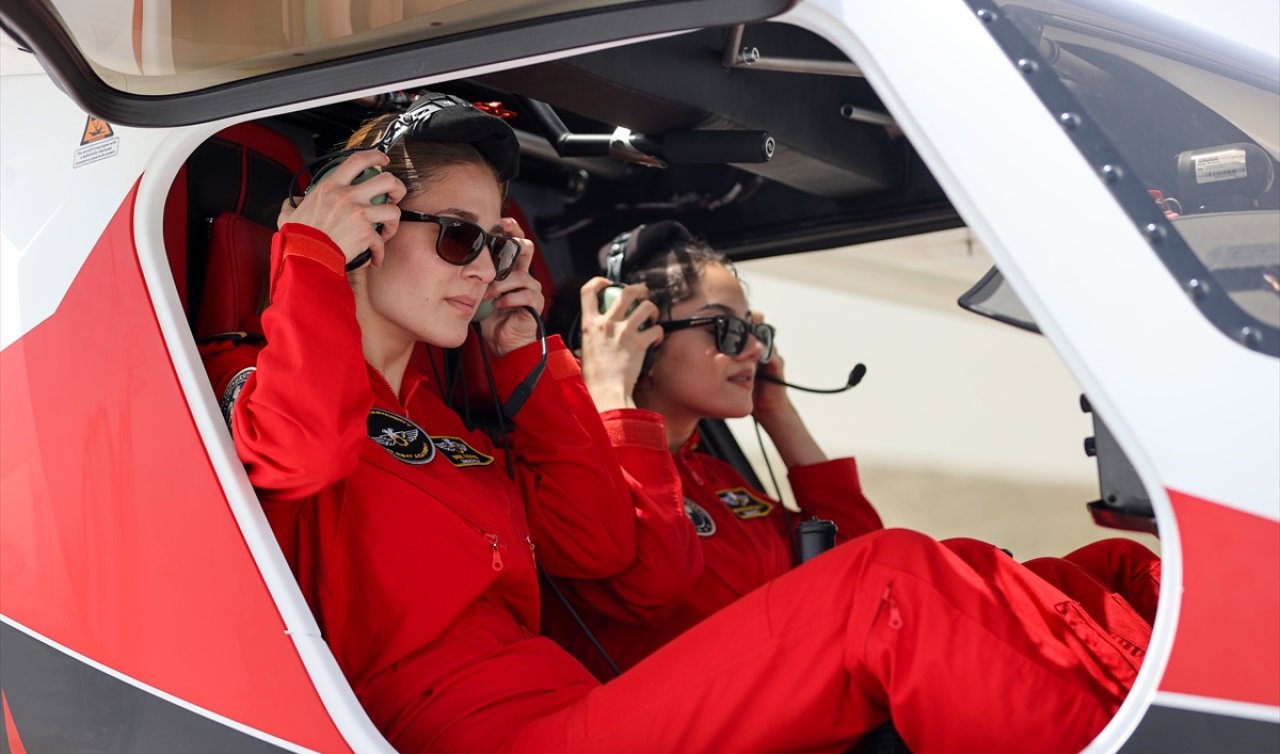 Konya’da Geleceğin kadın pilotları kritik uçuşlara hazır yetiştiriliyor
