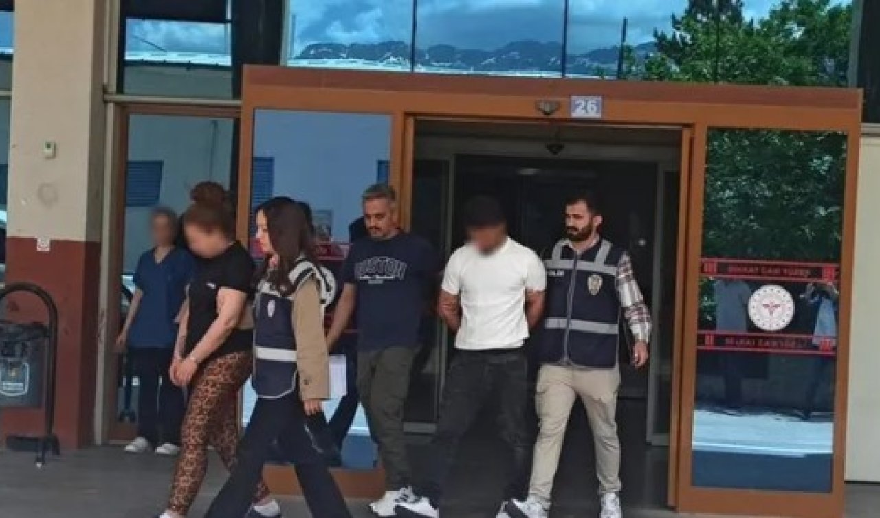 Konya’da sahte altın operasyonunda yakalanan 5 şüpheli adliyede