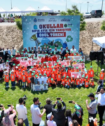 Selçuklu’da öğrenciler yarıştı, çevre kazandı: Sıfır Atık Projesinde büyük başarı