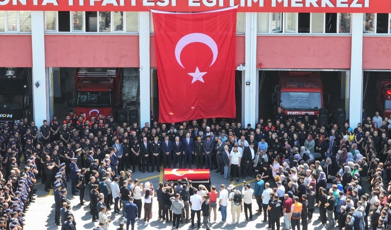 Konyalı Şehit İtfaiye Eri Mehmet Tekeli son yolculuğuna uğurlandı