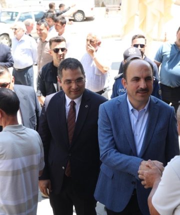 Başkan Altay Güneysınır ve Bozkır’da vatandaşlarla buluştu, Bozkır Grup Suyu Projesi’nin açılışı yaptı