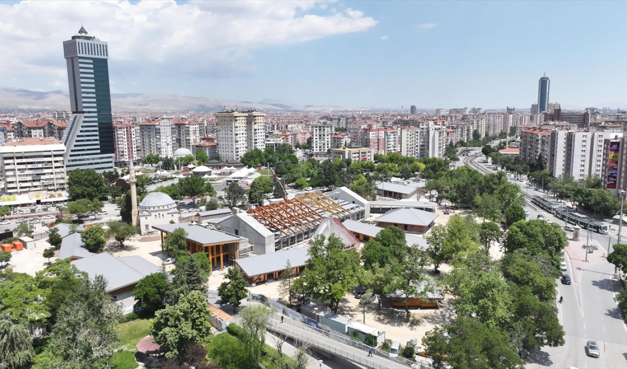 Konya Şehir Kütüphanesi’nin yüzde 75’i tamamlandı