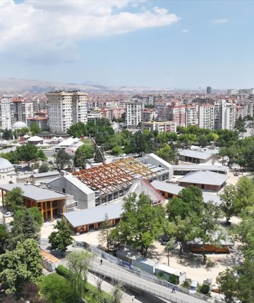 Konya Şehir Kütüphanesi’nin yüzde 75’i tamamlandı