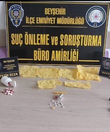 Konya’da uyuşturucu operasyonu: 3 şüpheli yakalandı