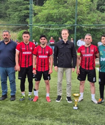 Derebucak’ta kurumlararası turnuvada kupalar sahiplerini buldu