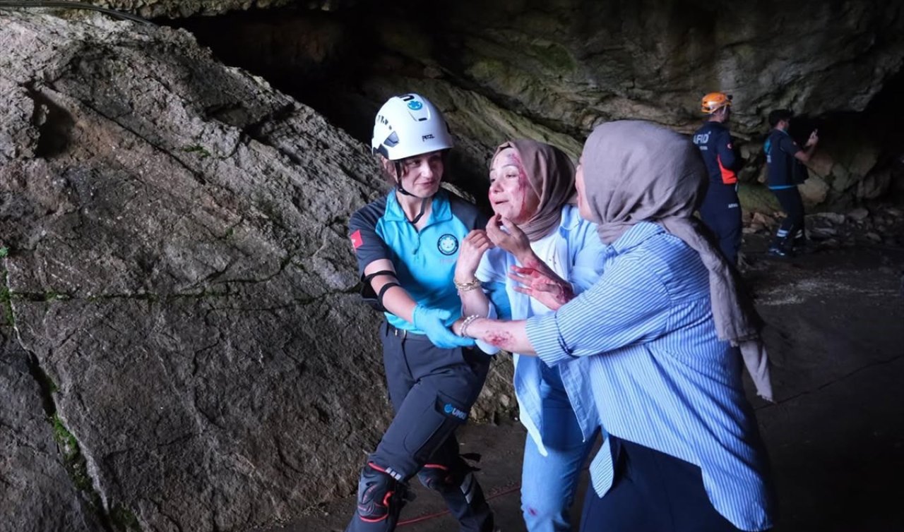Konya’da gerçeğini aratmayan kurtarma operasyonu