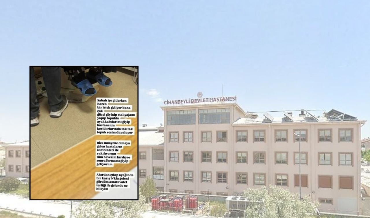 Konya’da skandal! Hastaneye gelen vatandaşı kıyafetiyle aşağıladı!