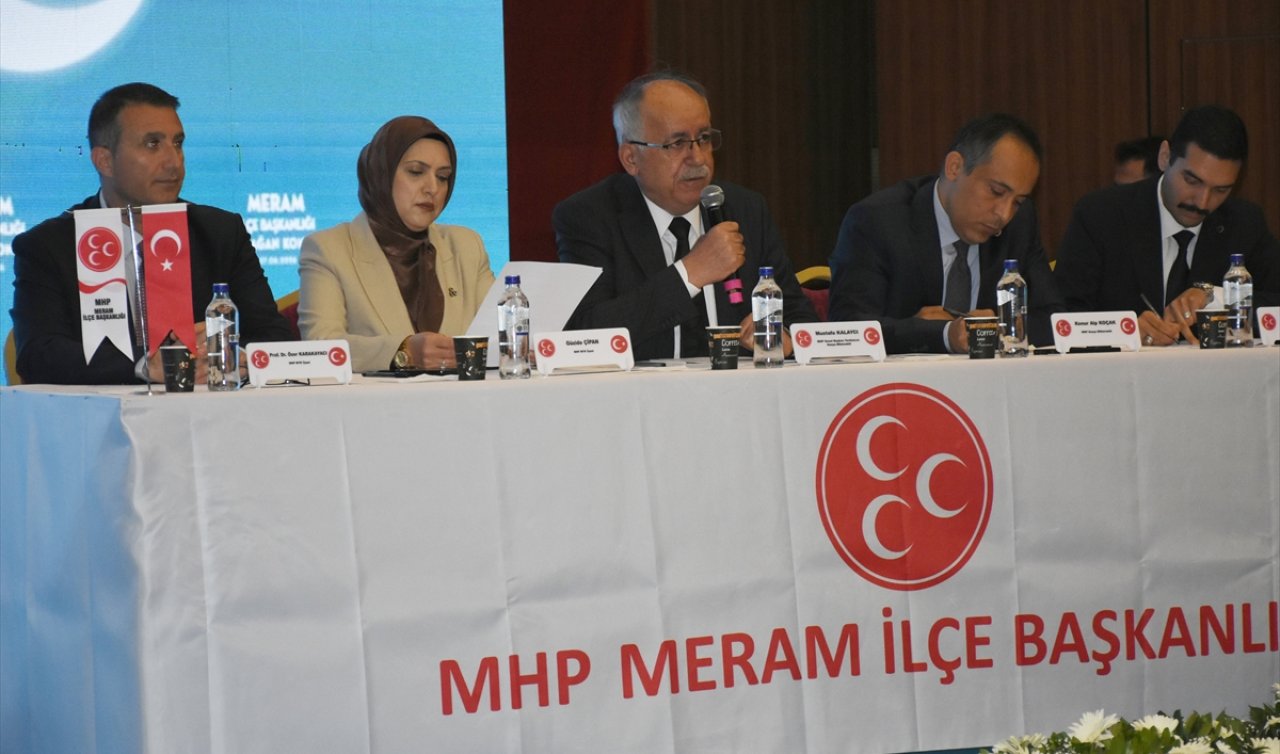 Konya’da MHP Kongresinde gündem ekonomi! Kalaycı’dan emekli vurgusu