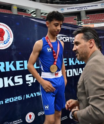 Konyalı boksör Türkiye şampiyonu oldu