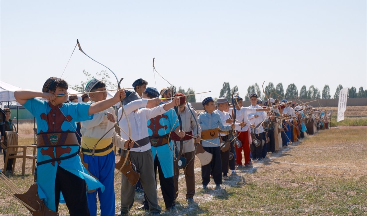 Geleneksel Türk Okçuluk Türkiye Şampiyonası’nın Konya elemeleri başladı