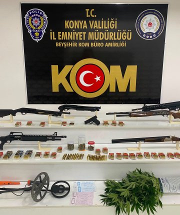 Konya’da tefecilik operasyonu! 11 adrese Eş zamanlı baskın