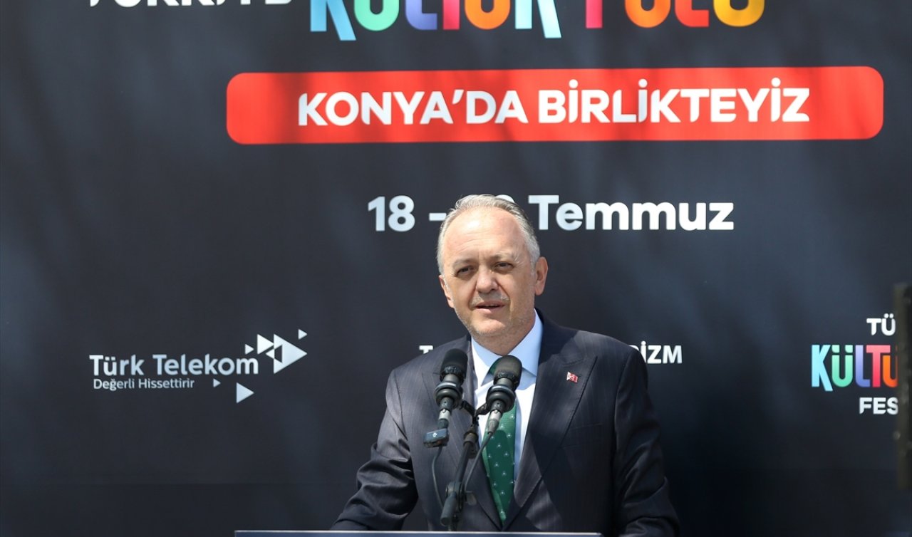 Konya’da 9 Gün Sürecek Kültür Yolu Festivali kapılarını açtı