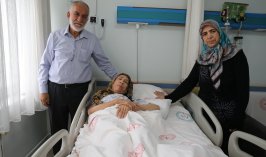 Konya’da 500 gün hastanede kaldı! Sonunda ailesine kavuştu