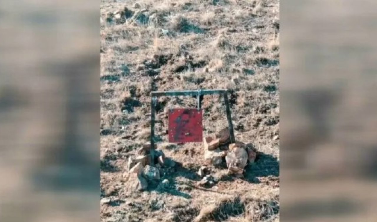Jandarma keskin nişancısının sosyal medyada paylaşılan atış videosu beğeni topladı