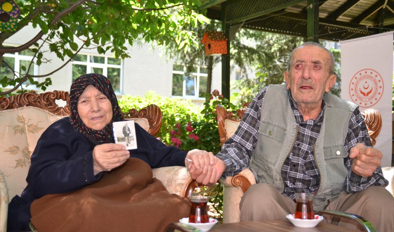 Konya’da Alzheimer hastası ağabeyine kız kardeşinden ömürlük destek