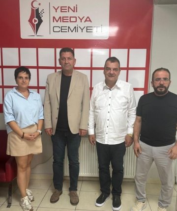Yeni Medya Cemiyeti’nde tarihi gün! İlk uluslararası heyet geldi