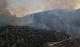 Antalya ve Muğla’daki orman yangınlarına müdahale ediliyor