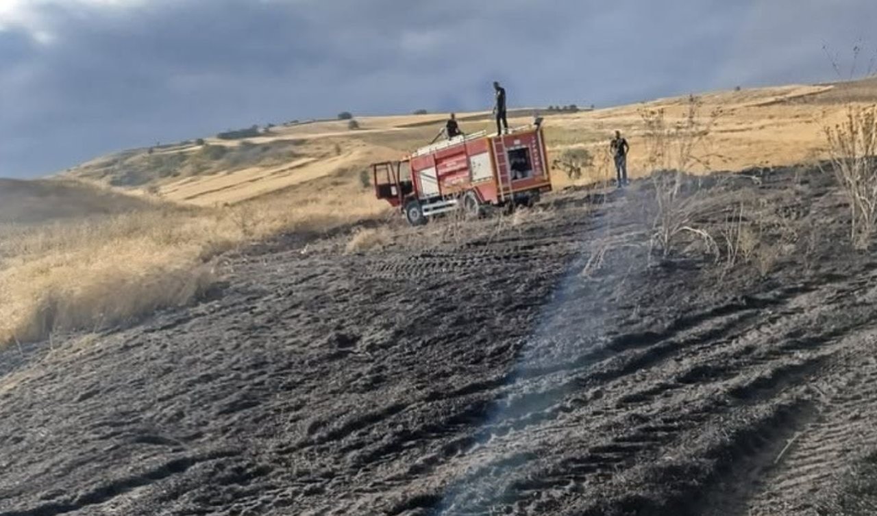 Akkise’de sabah saatlerinde korkutan yangın! 