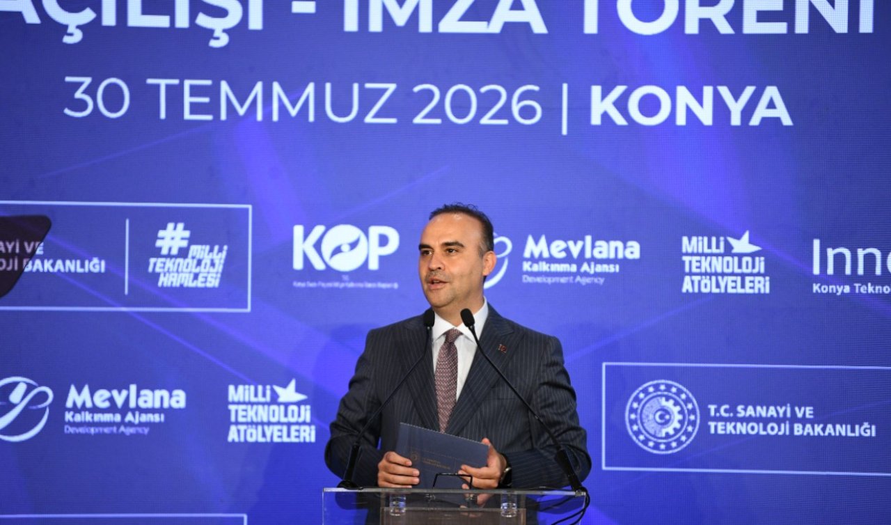 Bakan Kacır Konya’da duyurdu: Şehre yeni teknoloji merkezi geliyor