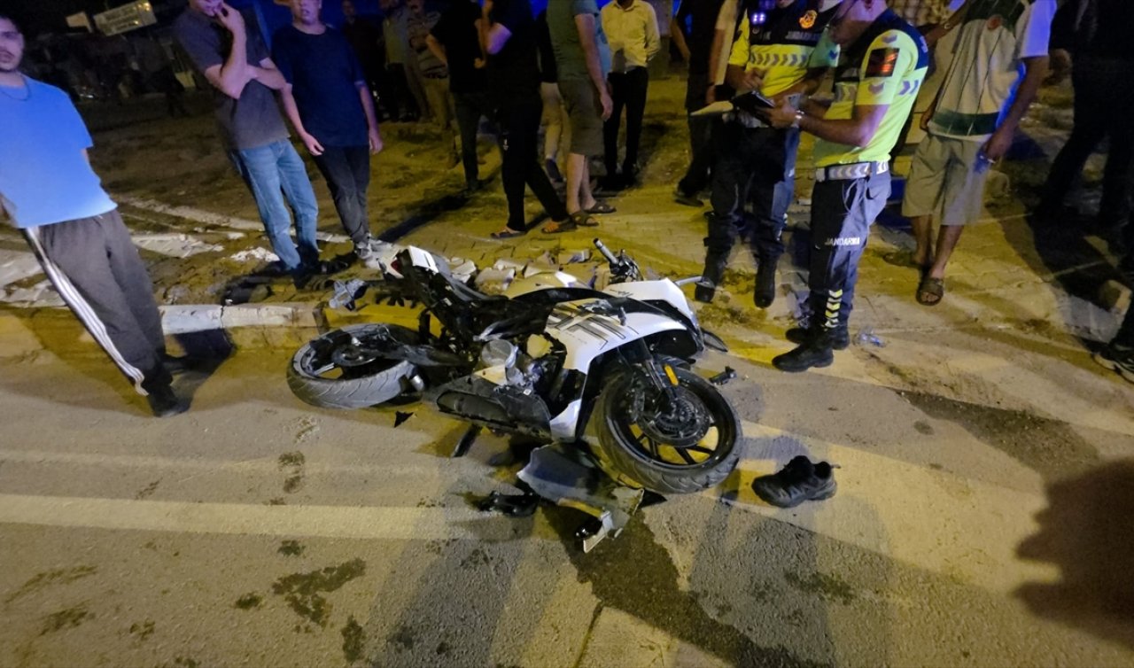 Aksaray-Konya kara yolunda otomobil ile motosiklet çarpıştı: 1 ölü, 1 yaralı