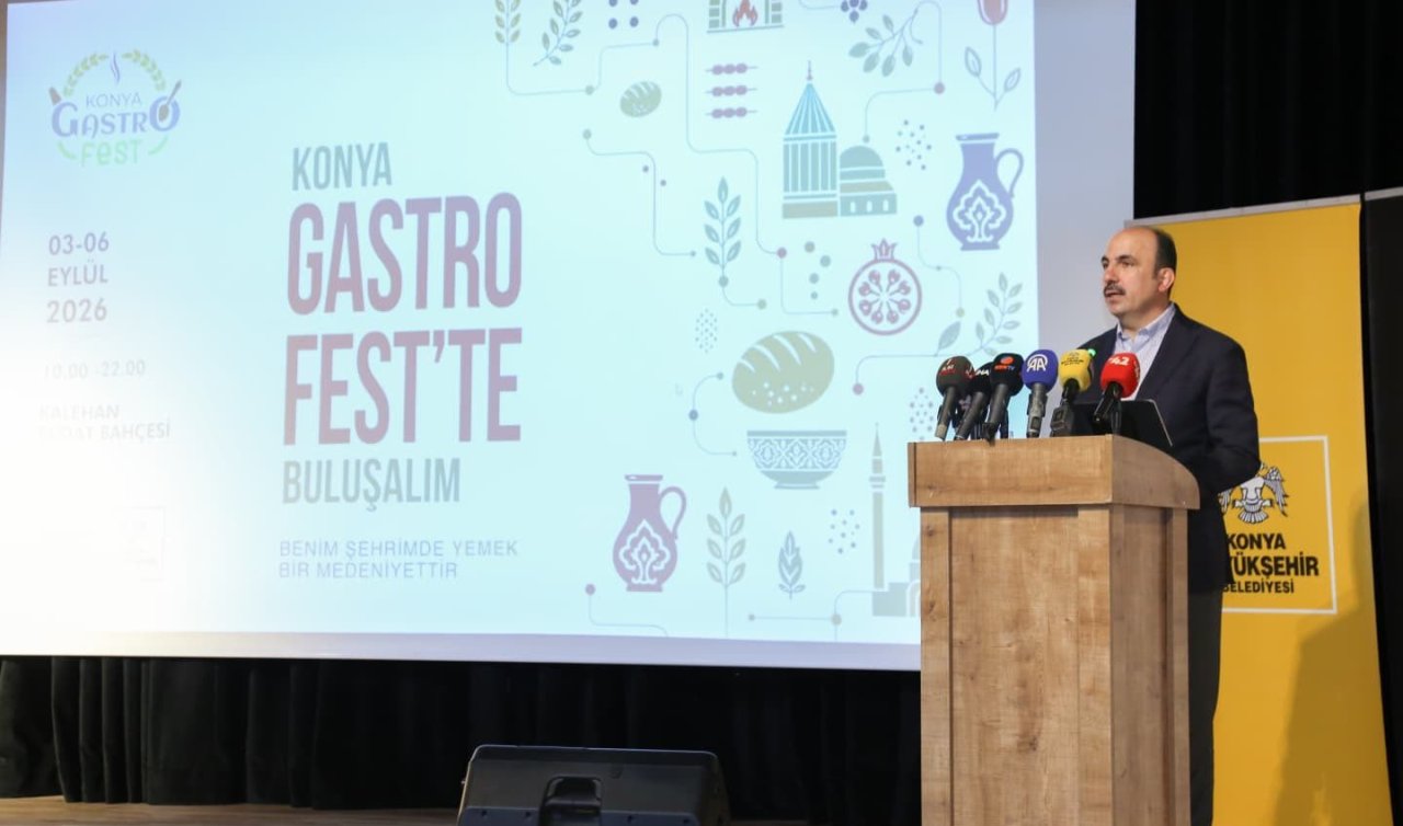 Konya’nın lezzet mirası dünyaya açılıyor! Başkan Altay’dan tüm vatandaşlara davet!