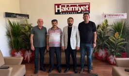 Yeni Medya Cemiyeti’nden Hakimiyet Gazetesi’ne 30. yıl ziyareti