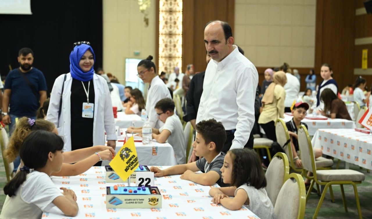 Konya’da Genç KOMEK heyecanı! 372 öğrenci akıl ve zekâ oyunlarında yarıştı