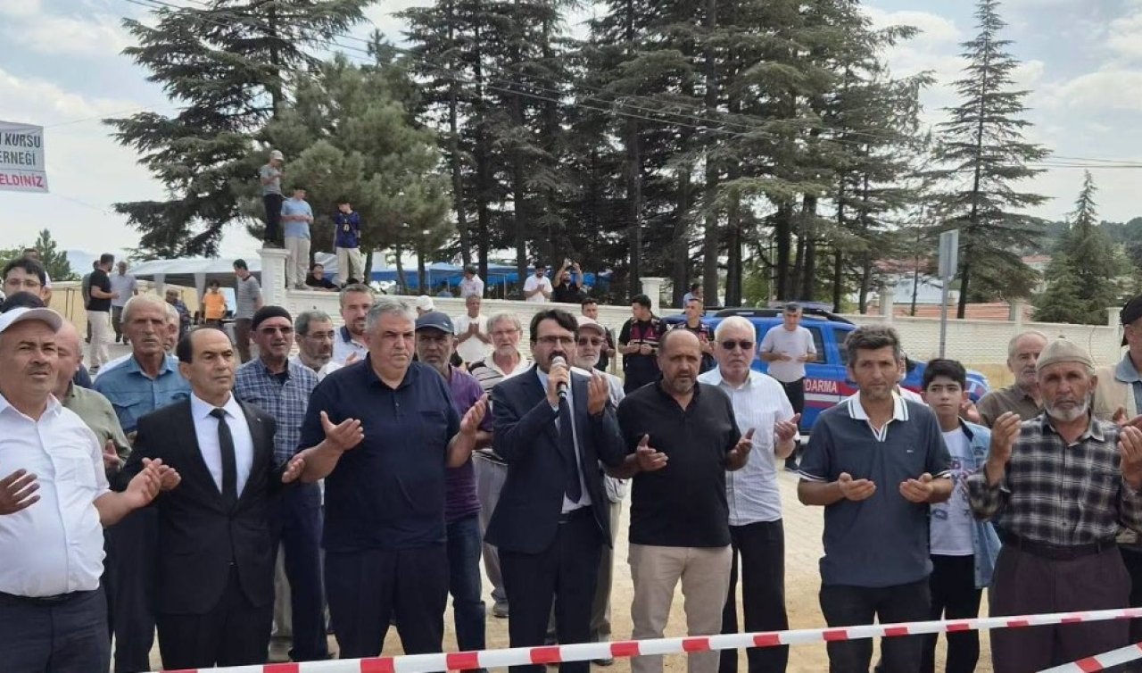 Bozkır’da geleceğin temelleri atıldı: 4-6 Yaş Kur’an Kursu için ilk harç döküldü