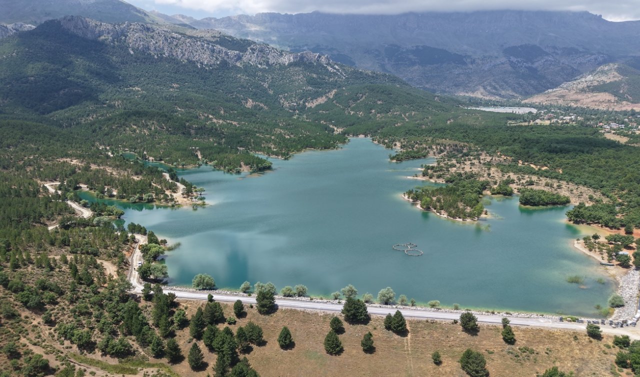 Gökçehüyük Barajı çevresi yeni mesire alanına dönüşüyor 