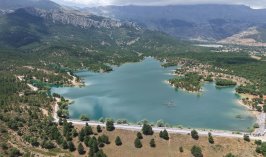 Gökçehüyük Barajı çevresi yeni mesire alanına dönüşüyor 