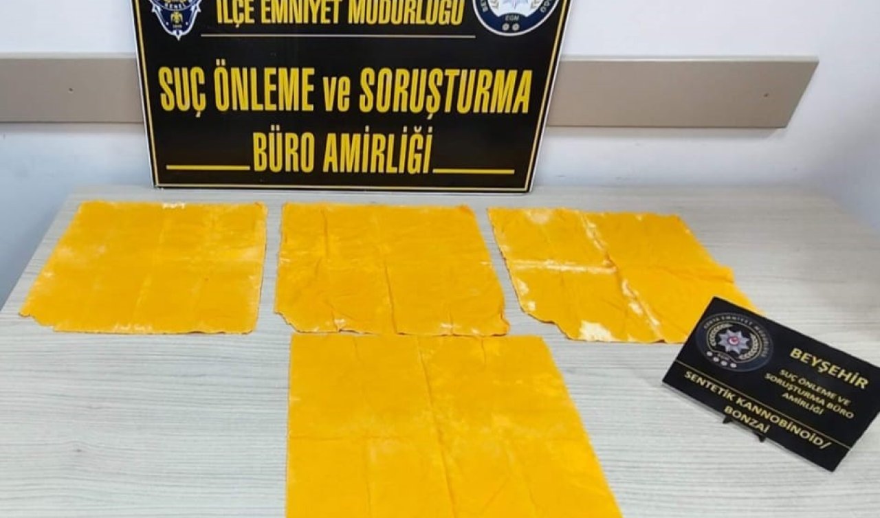 Konya’da uyuşturucu operasyonu: 4 şüpheli tutuklandı