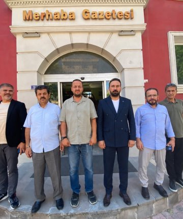 Konya Yeni Medya Cemiyeti’nden Merhaba Gazetesi’ne 57. yıl ziyareti