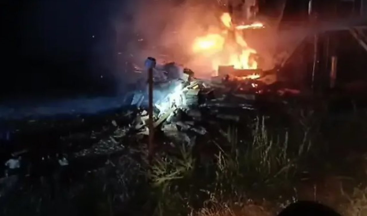  Konya’da lavanta yağı tesisinde çıkan yangın söndürüldü