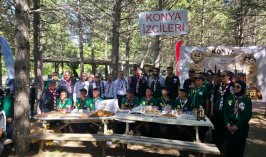 Konya’da 16 ülkeden 2 bin izci buluştu! Kardeşlik kampı başladı