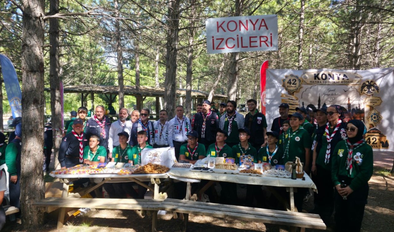 Konya’da 16 ülkeden 2 bin izci buluştu! Kardeşlik kampı başladı