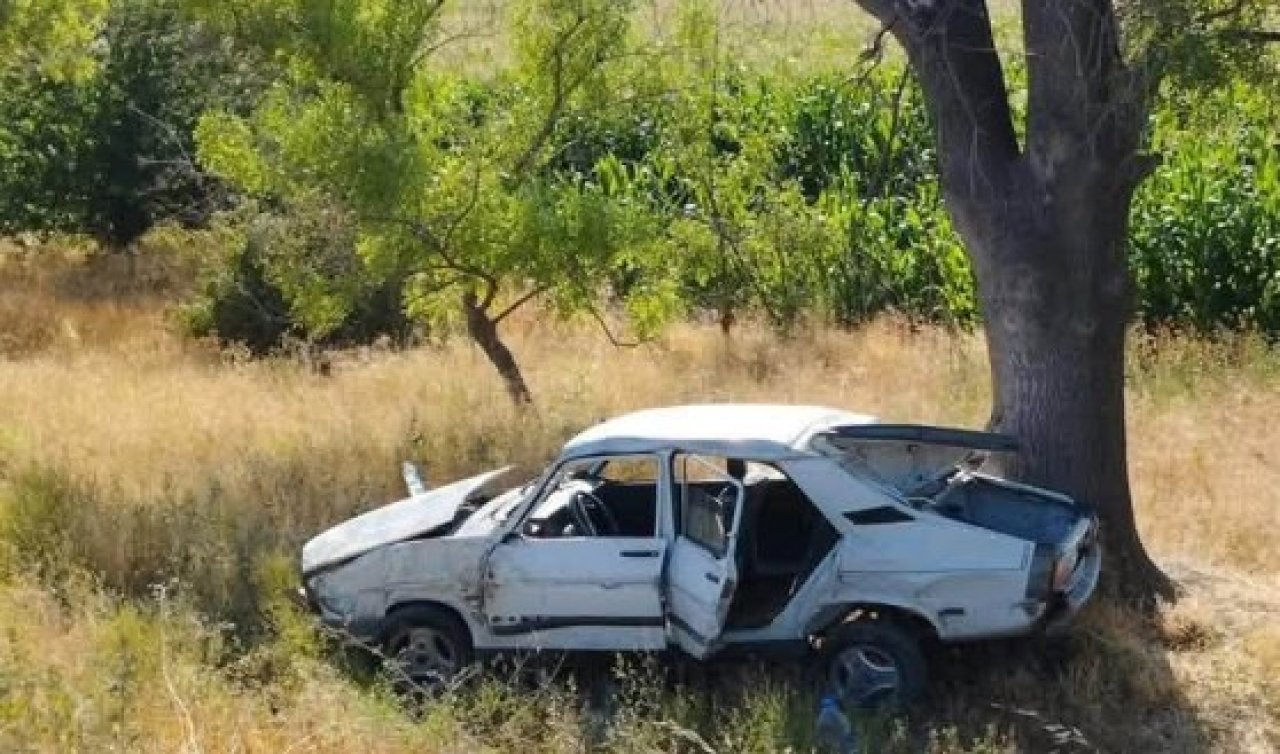 Konya’da otomobil şarampole yuvarlandı! 1 kişi ağır yaralı