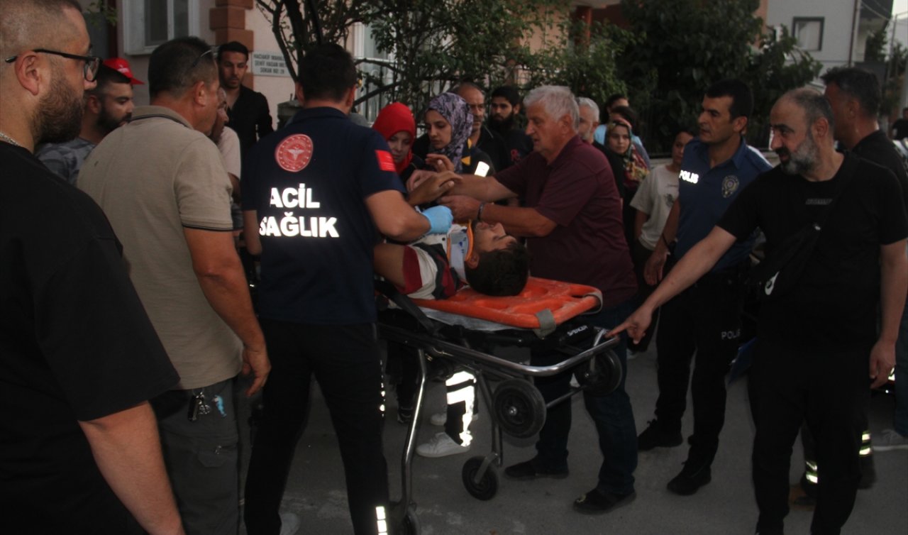 Konya’da el freni boşalan kamyoneti durdurmak isteyen kişi yaralandı