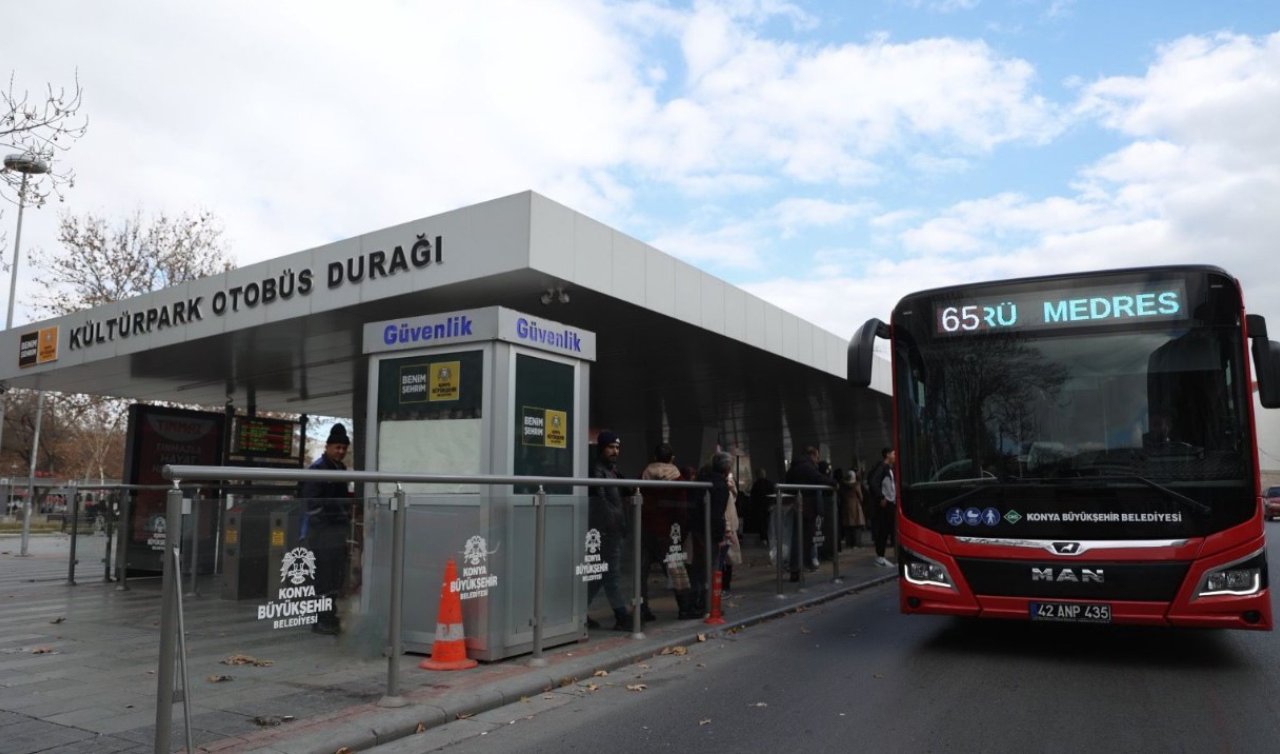 Konya’da toplu ulaşım kullanacaklar dikkat! 21 otobüsün güzergâhı değişiyor