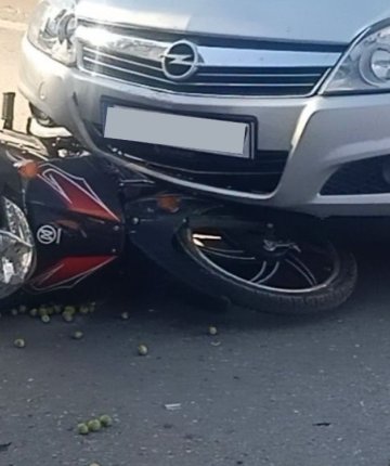 Konya’da otomobil ile motosiklet çarpıştı: 2 yaralı