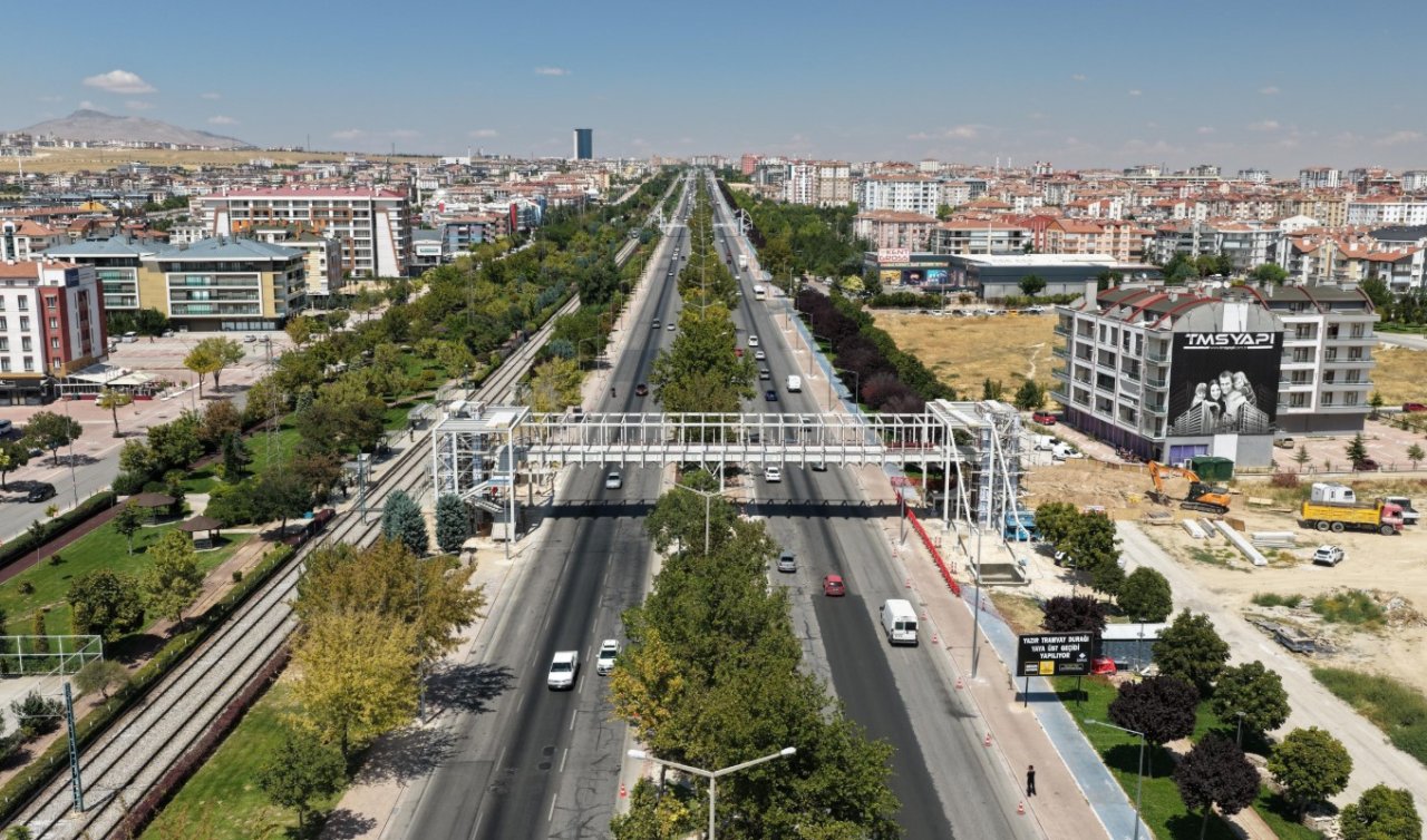 Konya’da ulaşımı rahatlatacak proje hızla yükseliyor! Başkan Altay tarih verdi