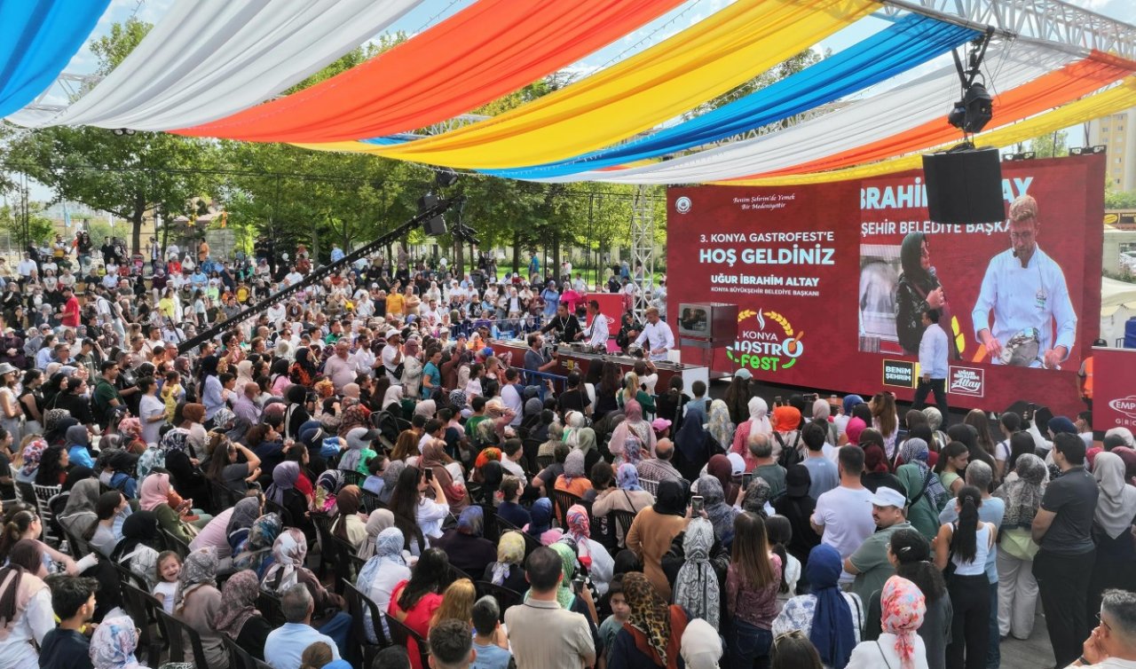Konya’nın binlerce yıllık mutfağı tanıtılacak! GastroFest başlıyor