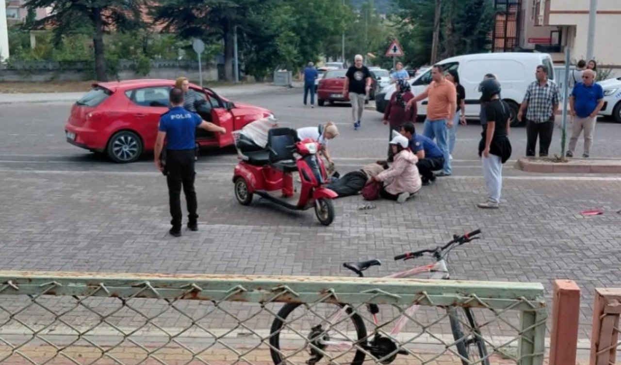 Konya’da iki motosiklet çarpıştı! 3 kişi hastaneye kaldırıldı