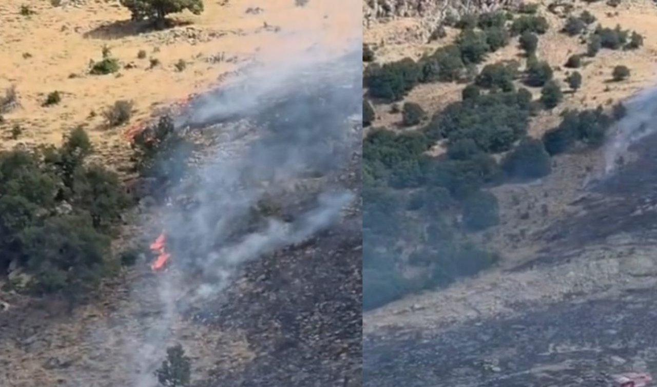 Konya’da orman yangını! Alevler yaylalara doğru ilerledi