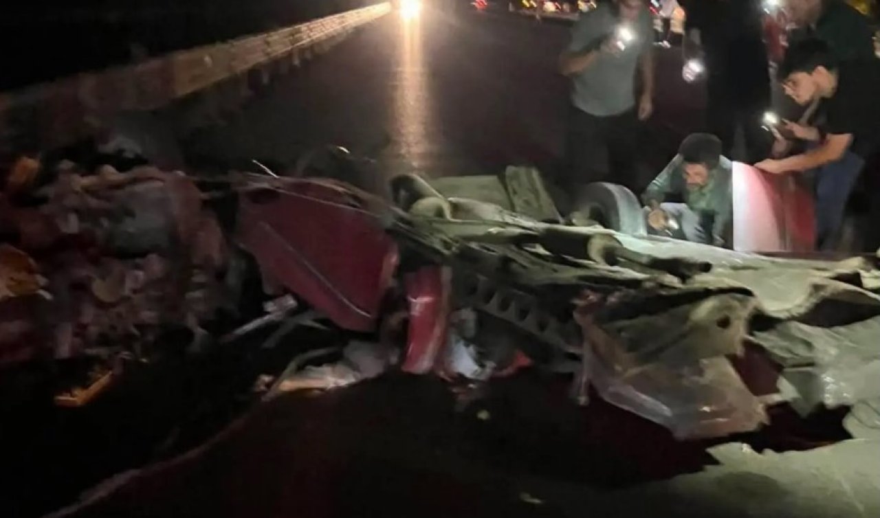 Konya’da feci kaza can aldı! Hasan ve Havva çifti yaşamını yitirdi