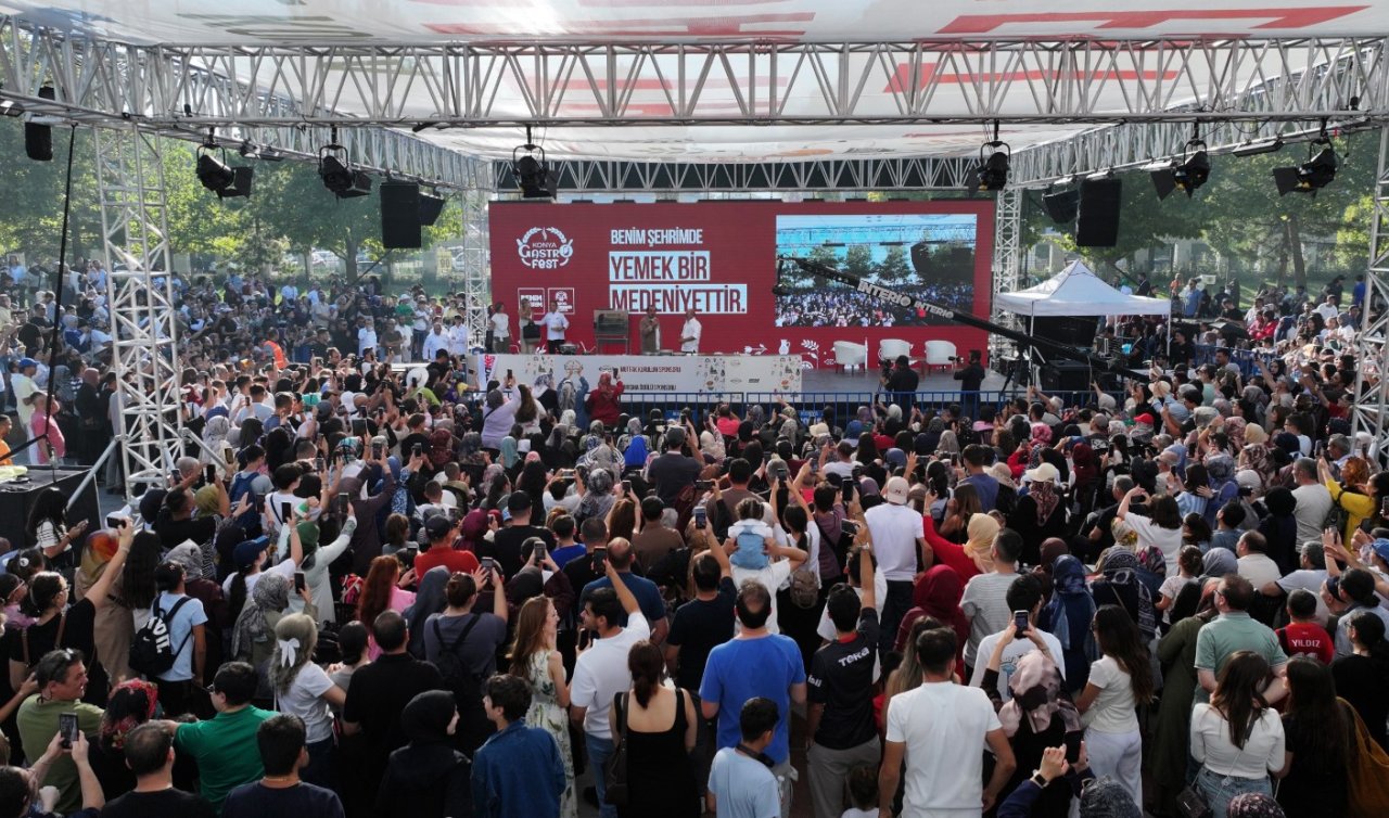 Konya GastroFest’te 4 gün süren lezzet şöleni sona erdi