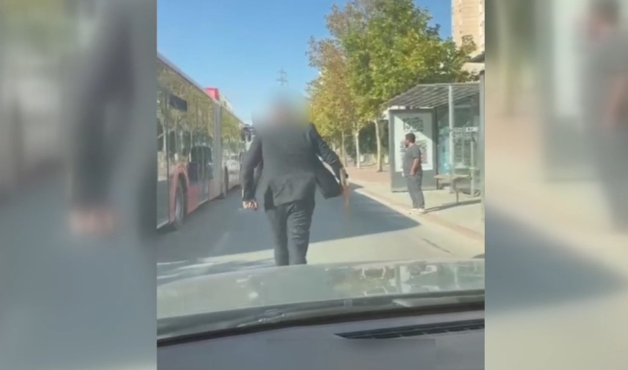 Konya’da trafikte dehşet! Araca saldırdı, 380 bin TL ceza yedi