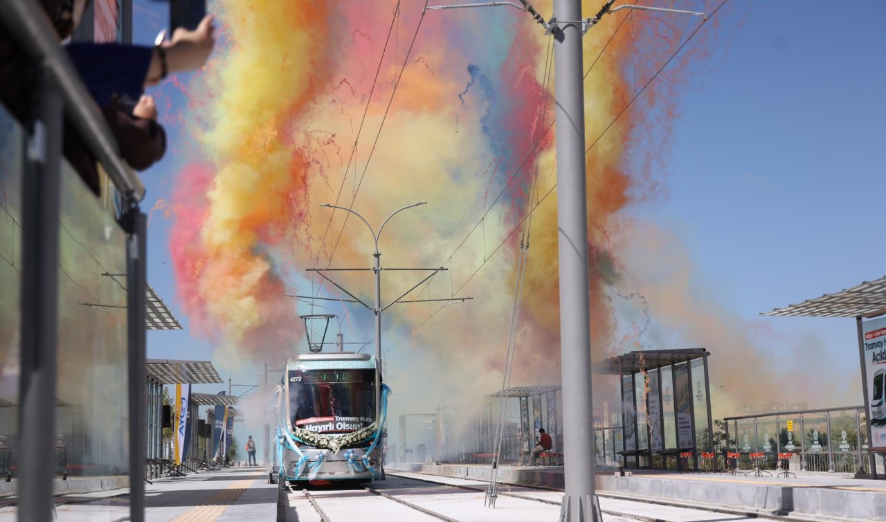 Konya’da Adliye-Şehir Hastanesi Tramvay Hattı Hizmete Açıldı